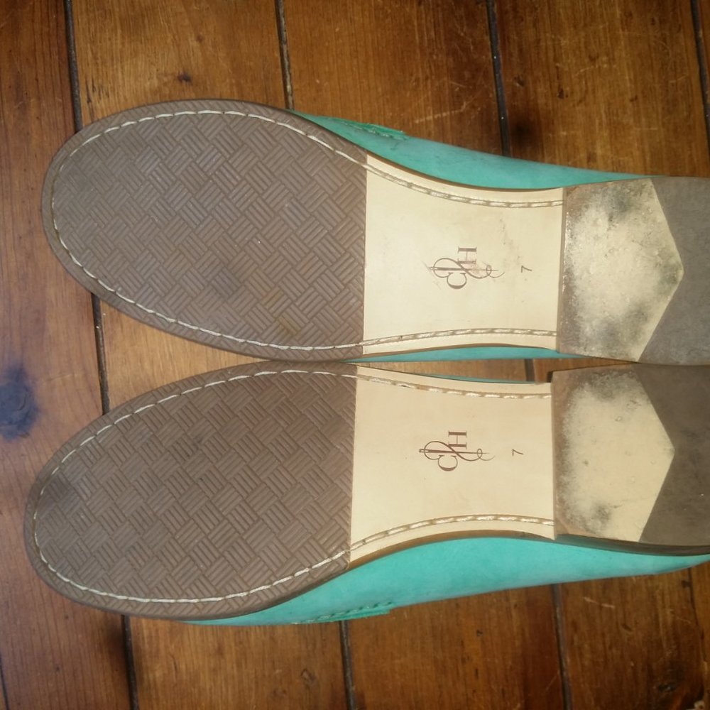 New Cole Haan Green Loafers 7B (Narrow Fit) - Picture 6 of 7